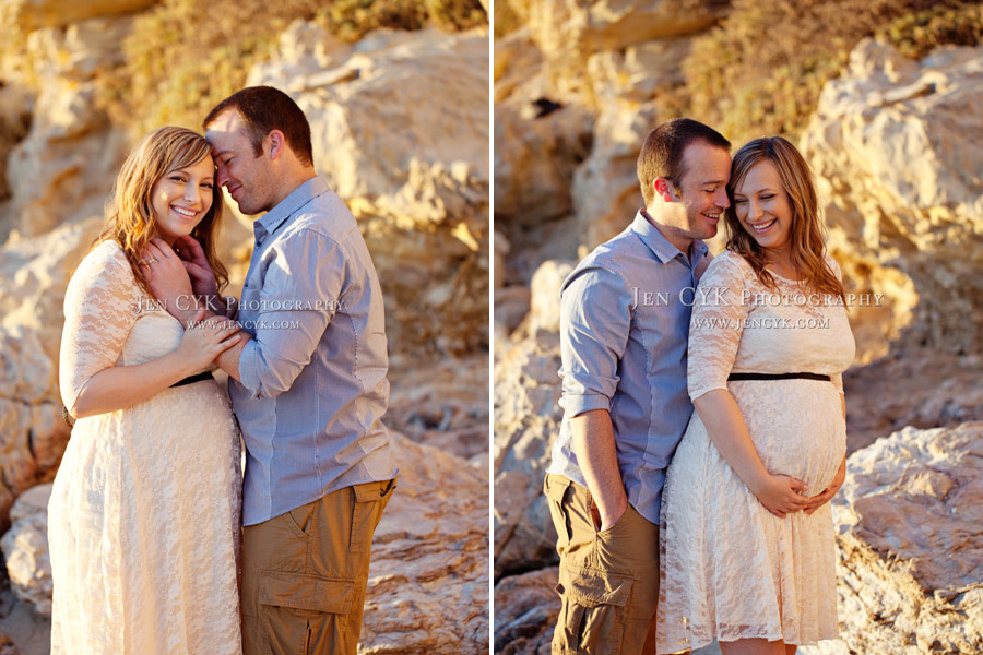 Beach Couples Maternity Pictures (10)