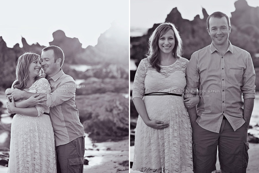 Beach Couples Maternity Pictures (12)