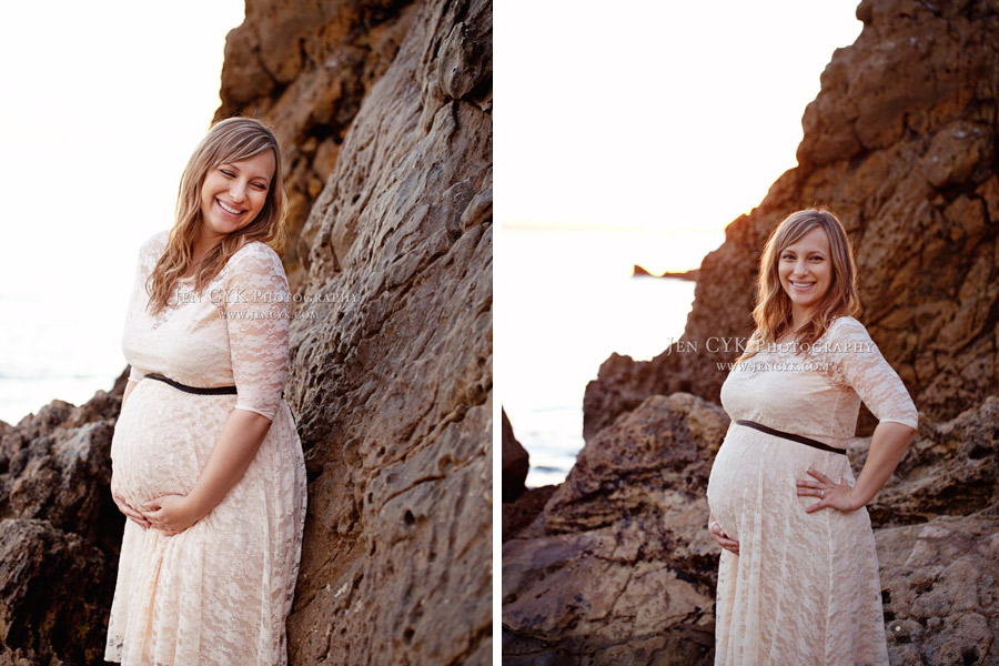 Beach Couples Maternity Pictures (13)