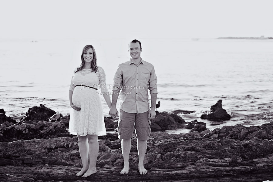 Beach Couples Maternity Pictures