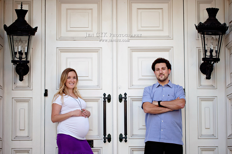 Orange Circle Maternity Photos (3)