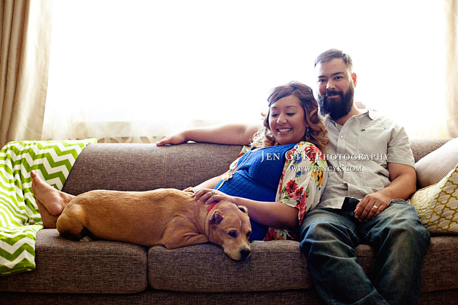 Maternity Photos With Your Dog