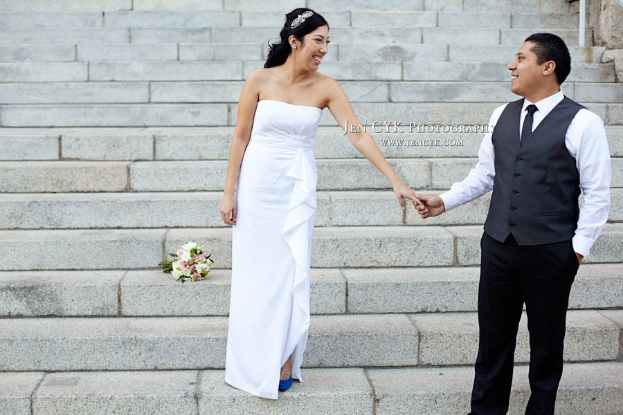 Santa Ana Courthouse Marriage