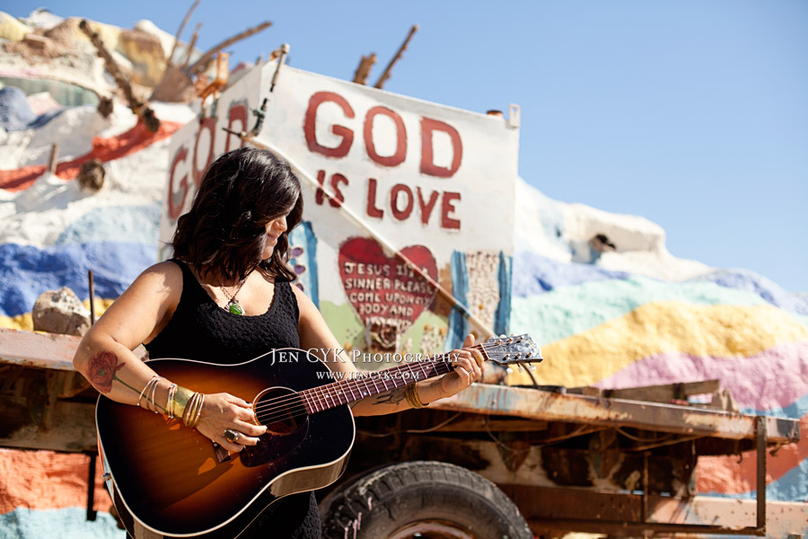 Salvation Mountain Girl Guitar (2)