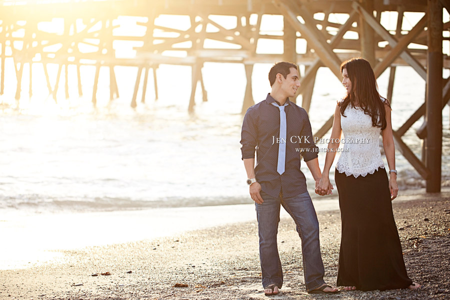 San Clemente Pier Engagement (10)