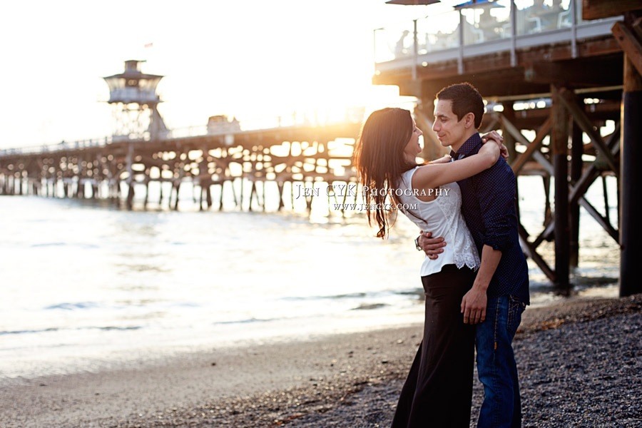 San Clemente Pier Engagement